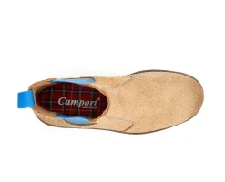 Mulher Camport Botas Chelsea^Bota Festival Camel Azul