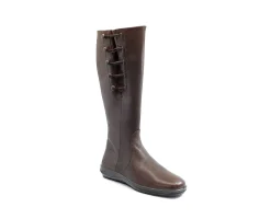 Mulher Camport Botas De Cano Alto^Bota Griffe Castanho Escuro