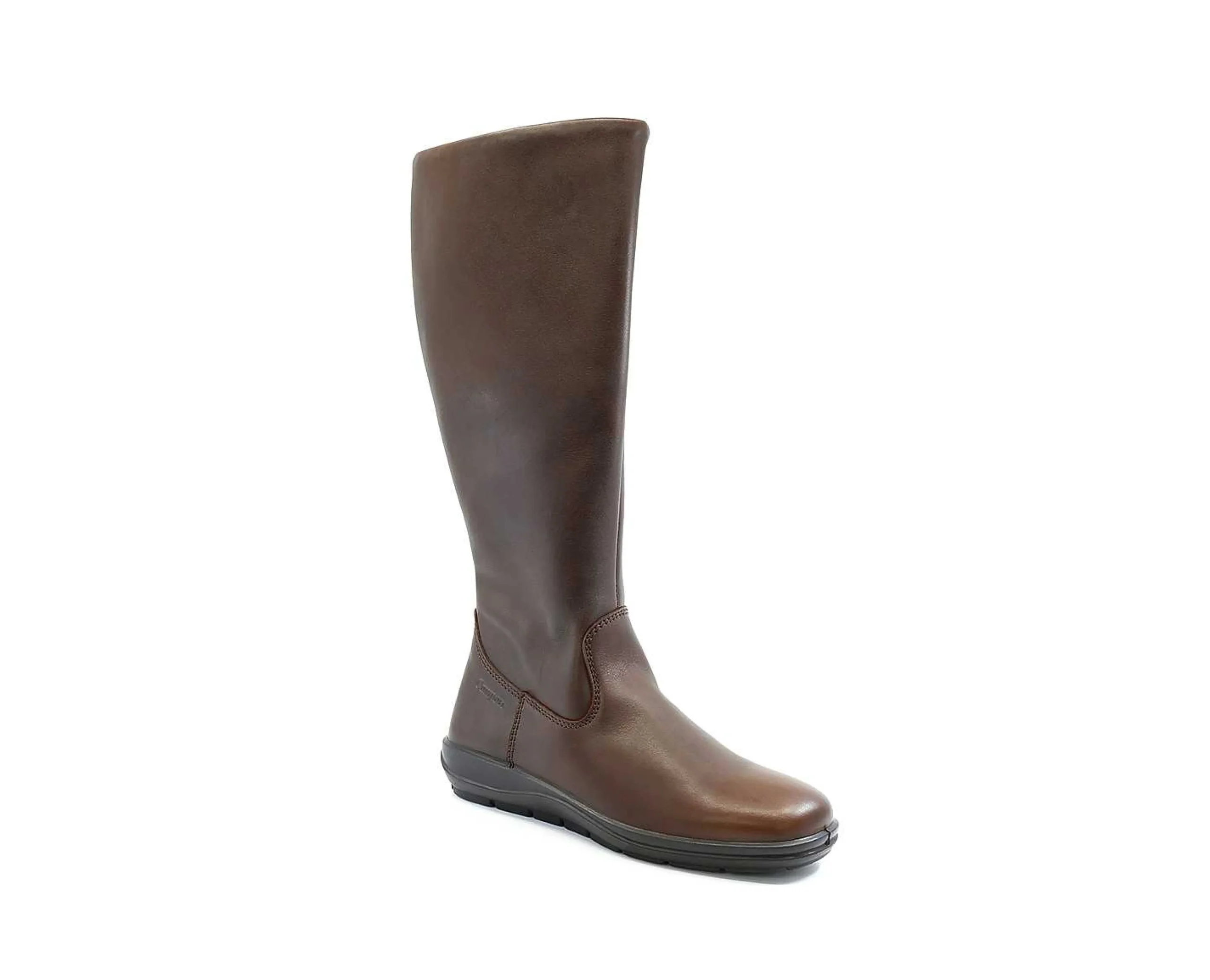 Mulher Camport Botas De Cano Alto^Bota Griffe Castanho Escuro