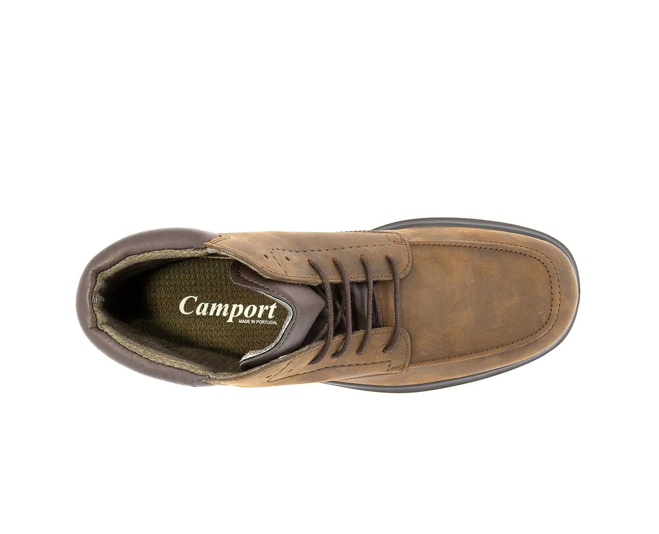 Homem Camport Botas^Bota Shabo Castanho Escuro