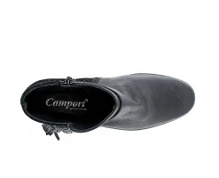 Mulher Camport Botas De Salto Alto^Bota Silver Preto