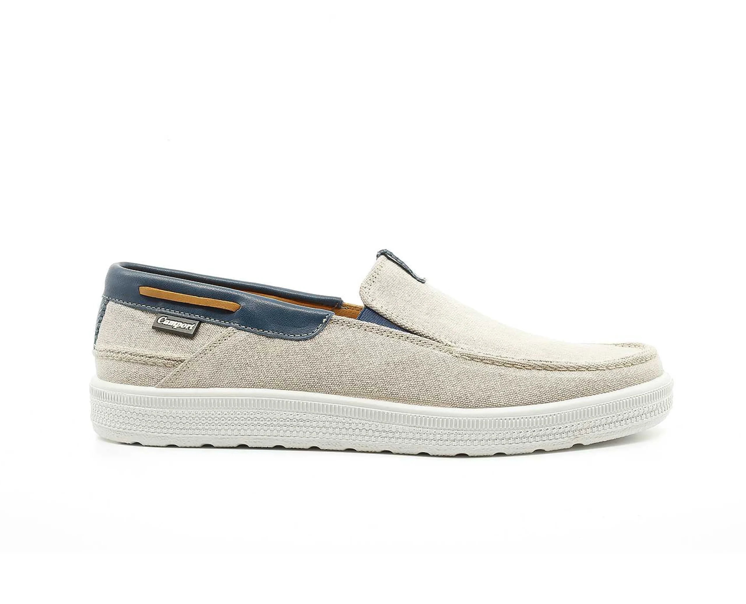 Homem Camport Mocassins^Mocassin Alaska Bege Claro