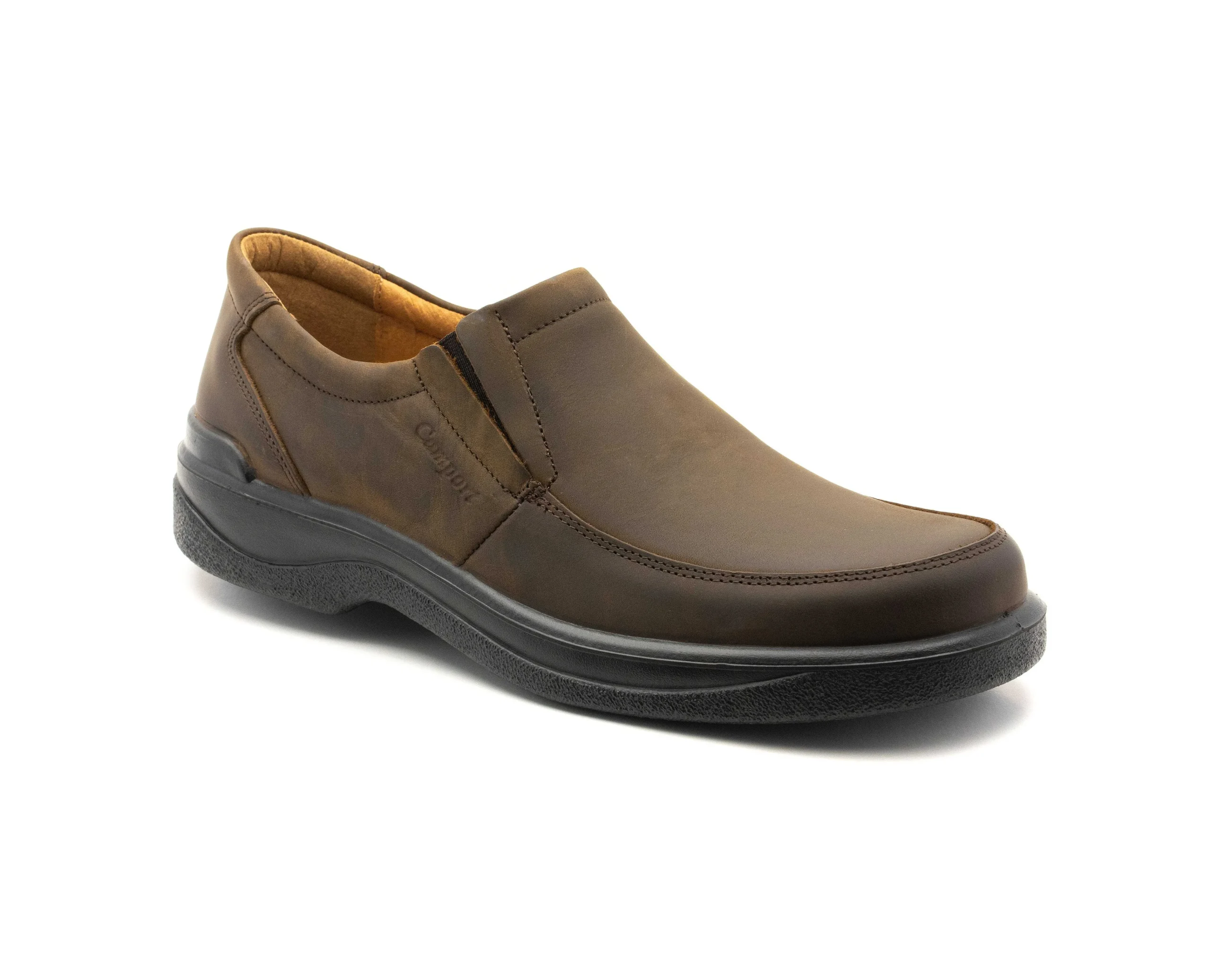Homem Camport Mocassins^Mocassin Ozone Castanho Escuro