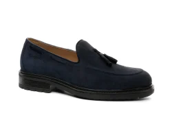 Homem Camport Mocassins^Mocassin Premium Ii Suede Azul