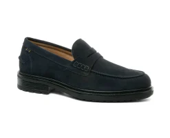 Homem Camport Mocassins^Mocassin Premium Ii Suede Azul