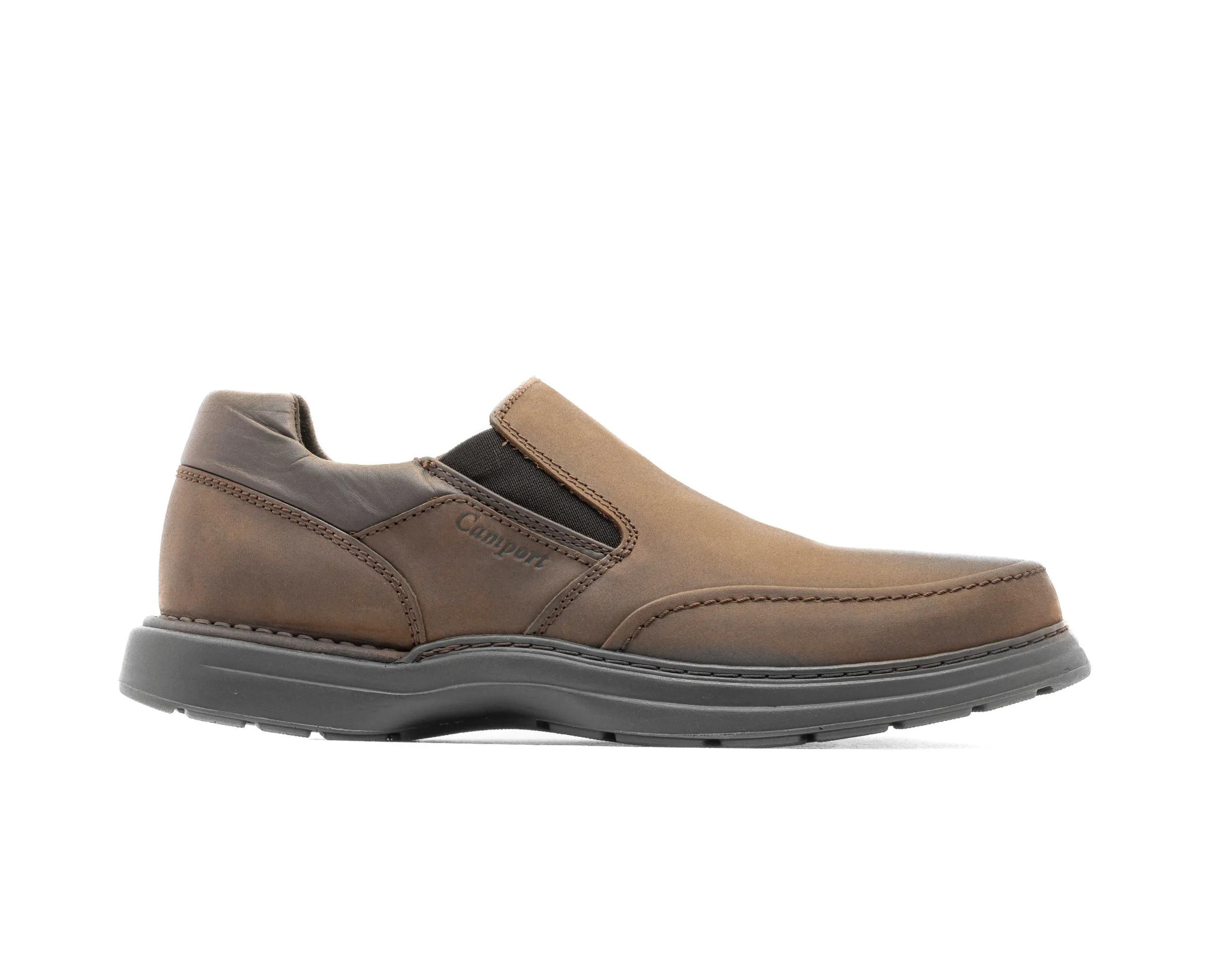 Homem Camport Mocassins^Mocassin Roadside Castanho