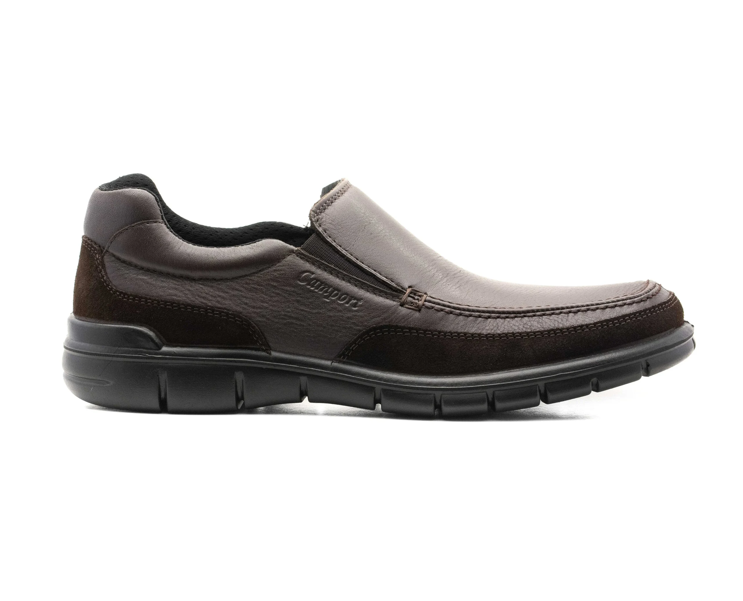 Homem Camport Mocassins^Mocassin Walking Castanho Escuro