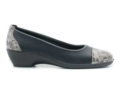 Mulher Camport Sapatos^Sapato Dress Code Stretch Preto