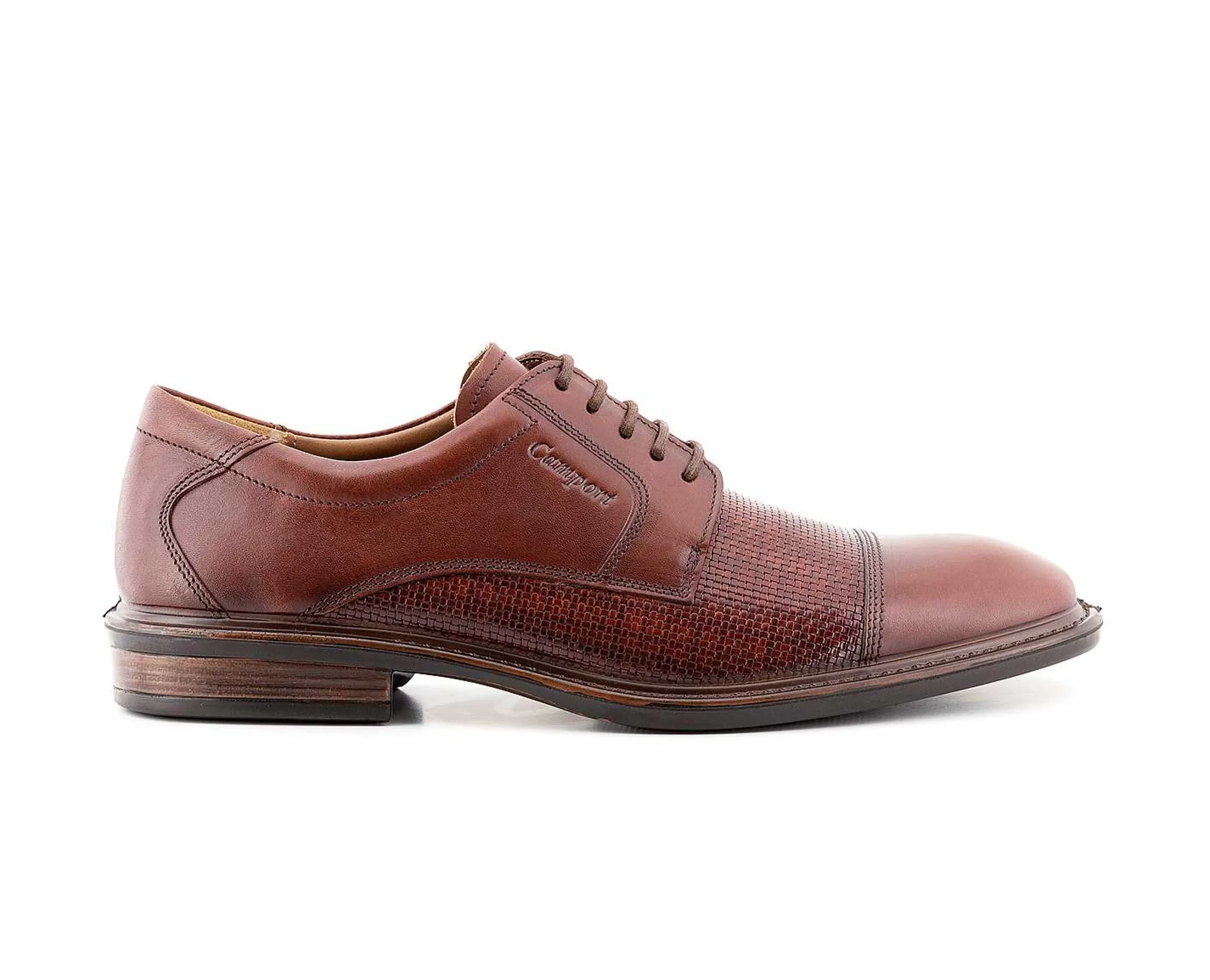 Homem Camport Sapatos^Sapato Nobleman Castanho Selim