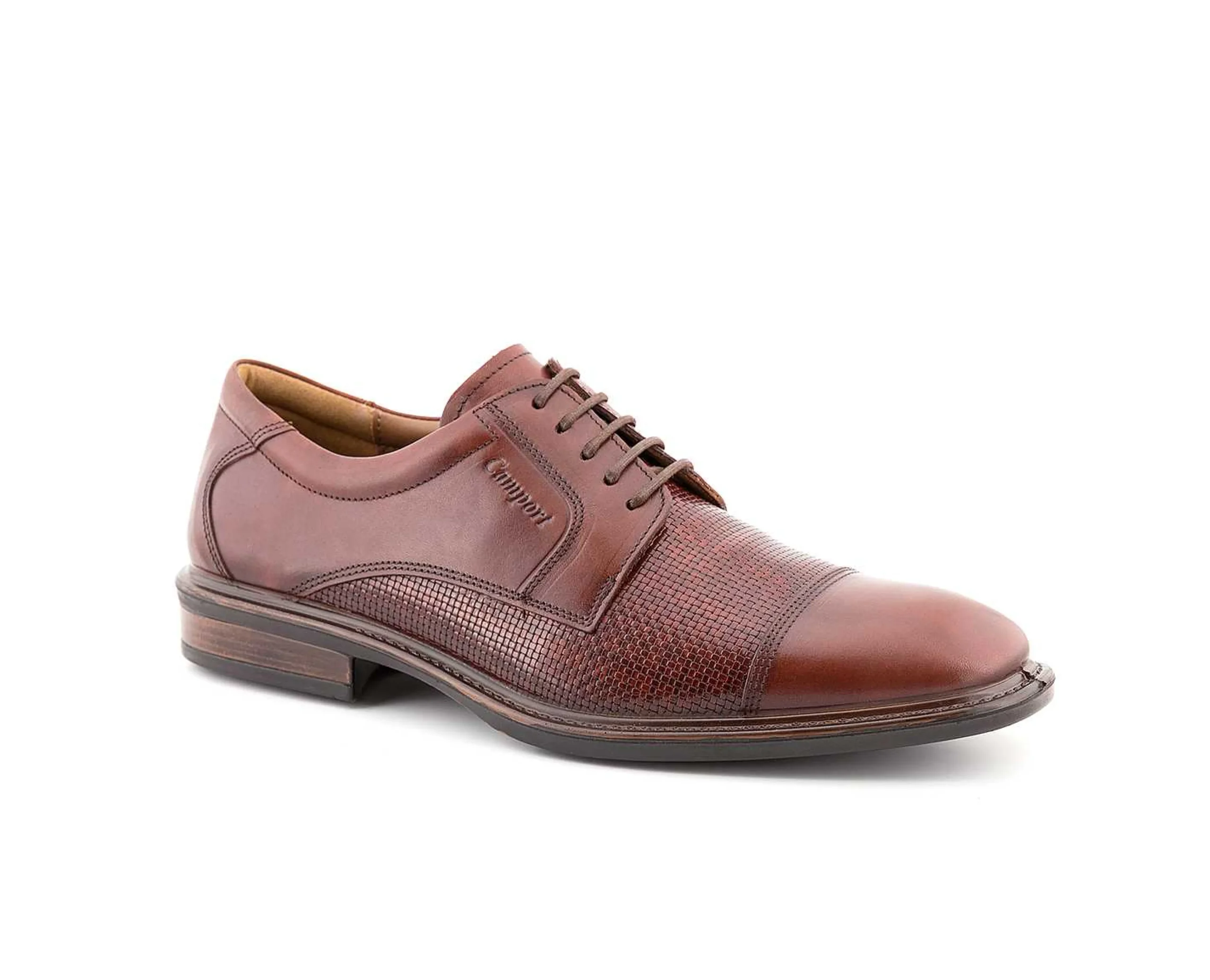 Homem Camport Sapatos^Sapato Nobleman Castanho Selim