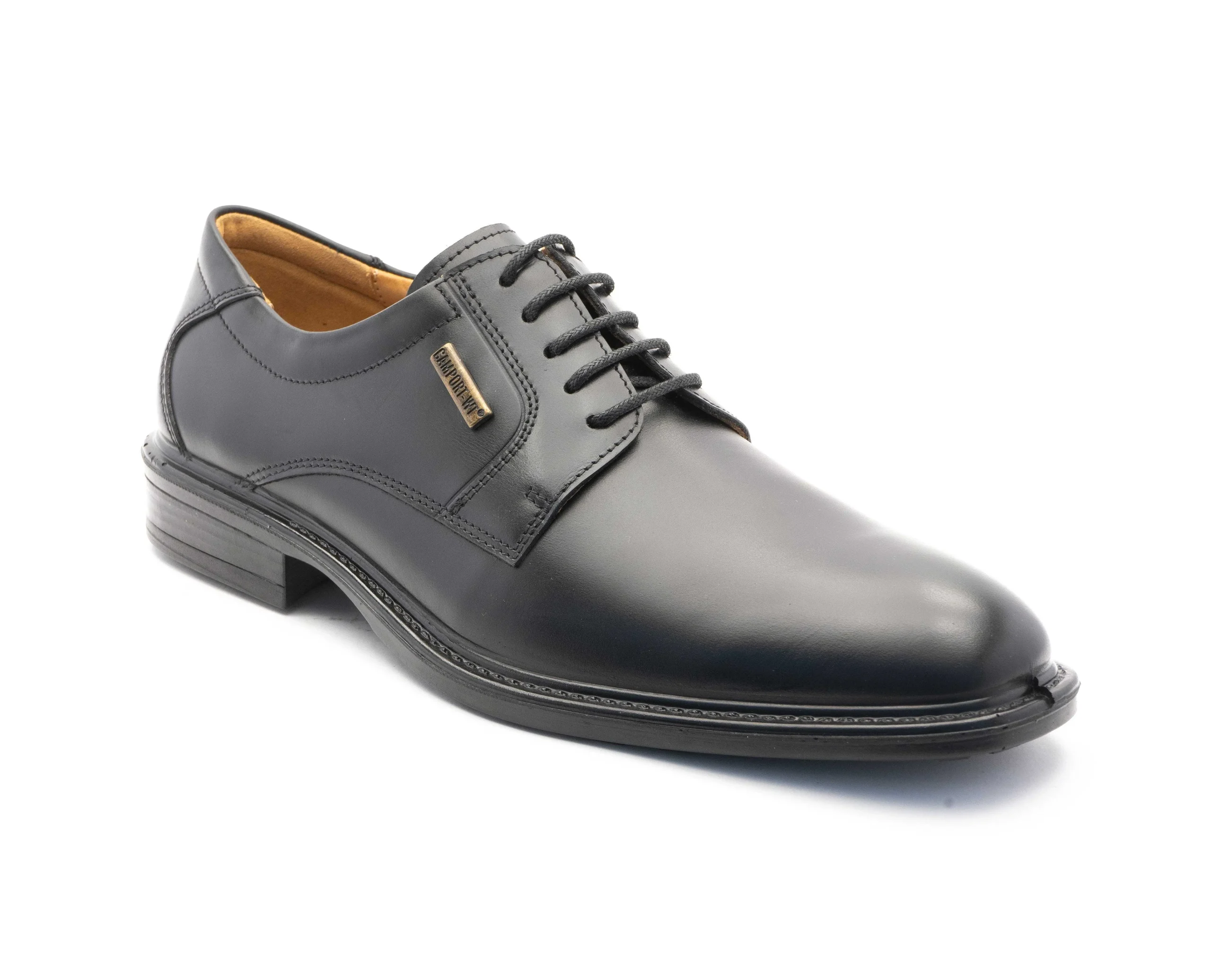 Homem Camport Sapatos^Sapato Nobleman Cwt Preto Midnight