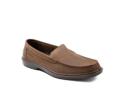 Homem Camport Mocassins^Sapato Pu Boat Castanho