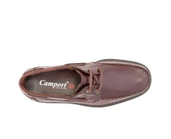 Homem Camport Sapatos^Sapato Pu Boat Castanho