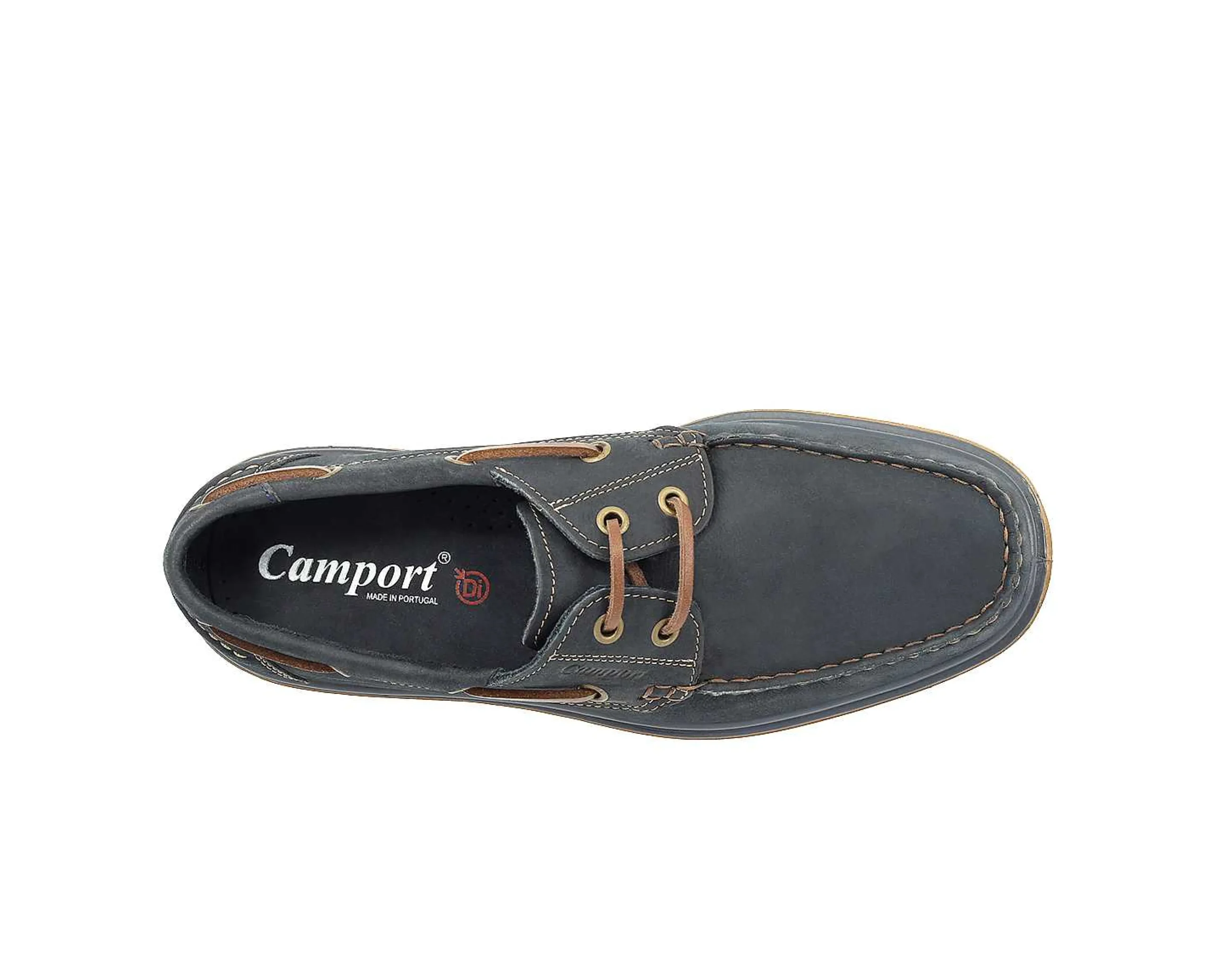 Homem Camport Sapatos^Sapato Pu Boat Navy