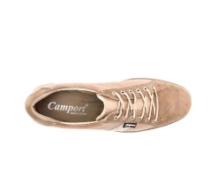 Mulher Camport Sapatilhas^Sapato Silver Bege