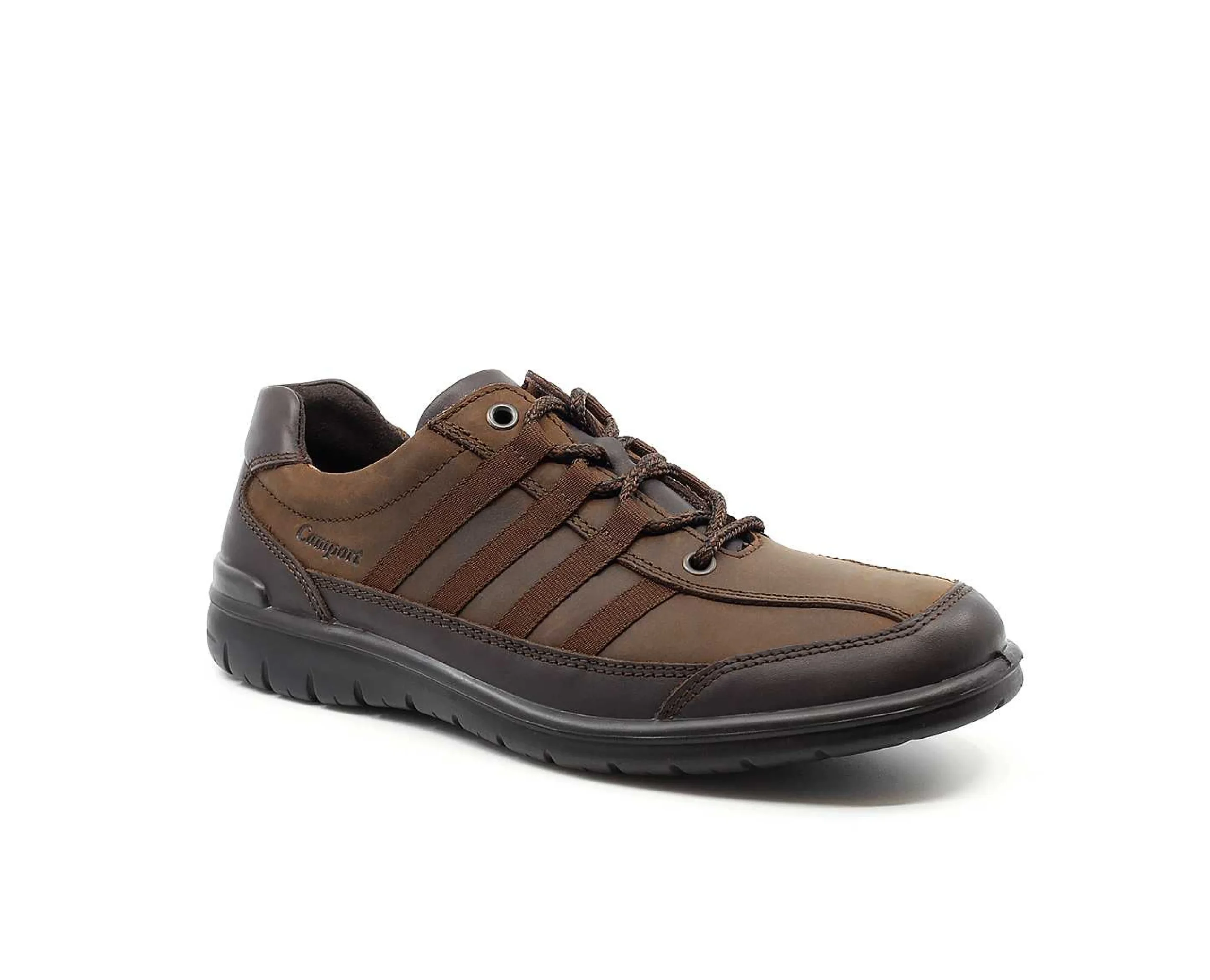 Homem Camport Sapatos^Sapato Softwalk Castanho Escuro