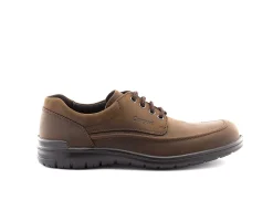 Homem Camport Sapatos^Sapato Softwalk Castanho Escuro