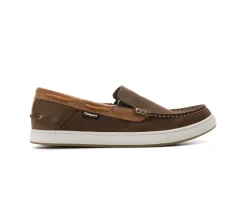 Homem Camport Mocassins^Sapato Tech Beach Castanho