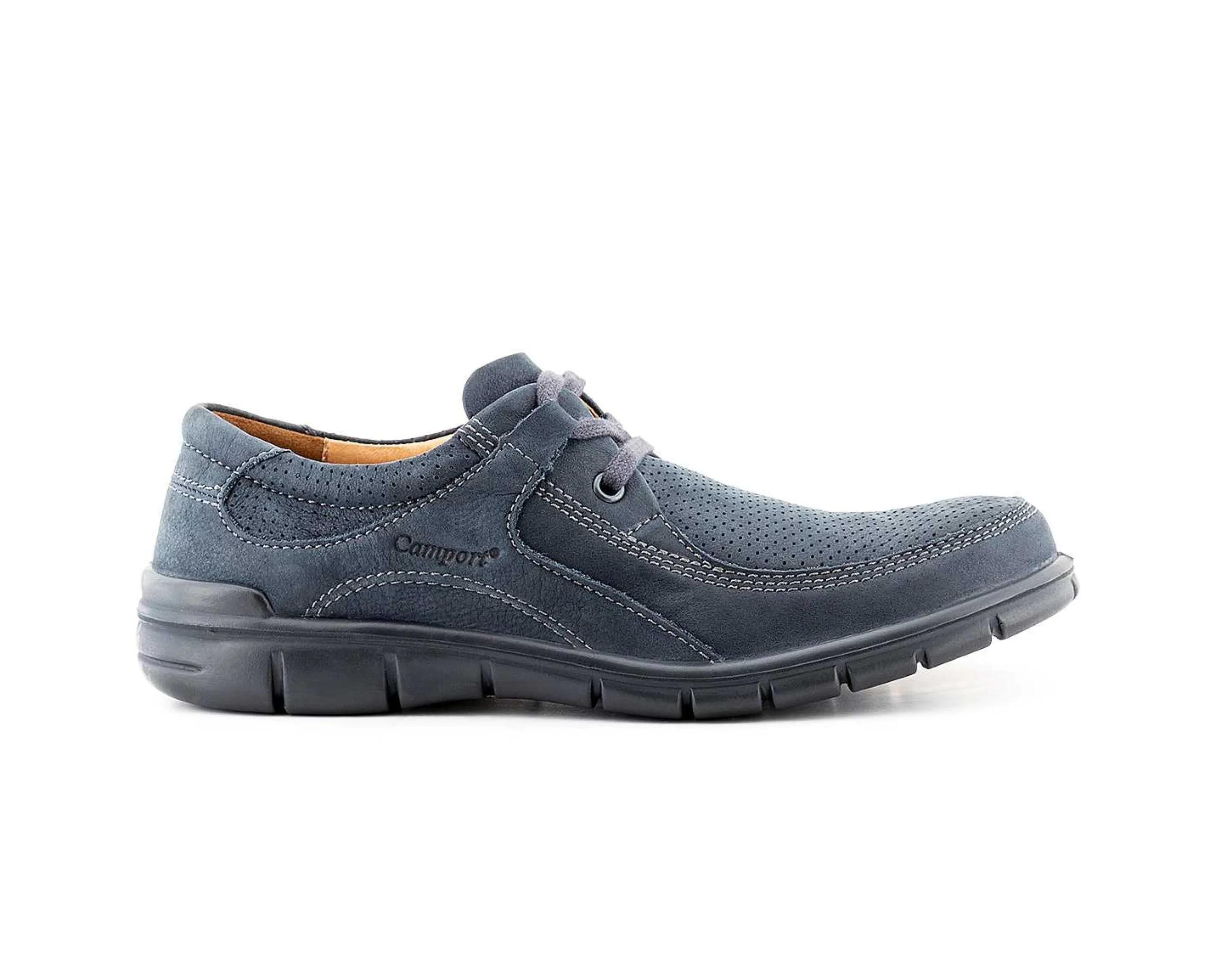 Homem Camport Sapatos^Sapato Walking Azul Escuro