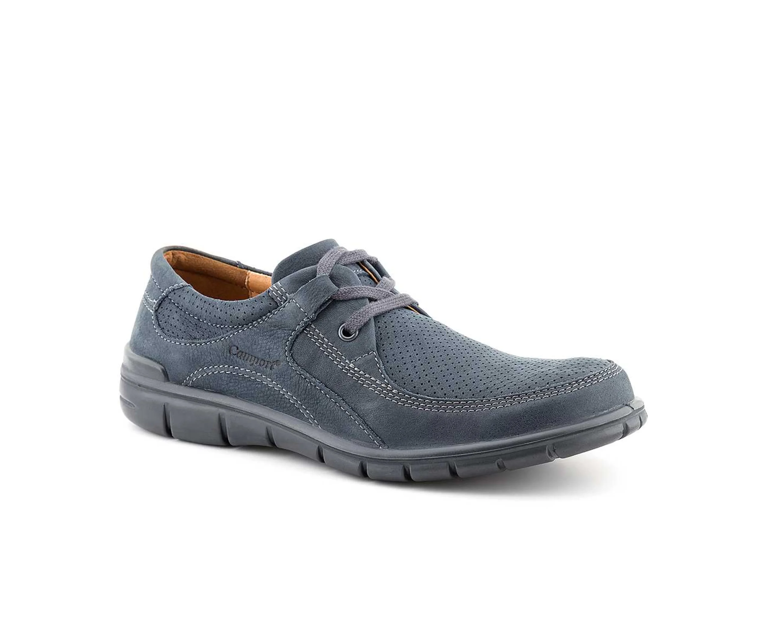 Homem Camport Sapatos^Sapato Walking Azul Escuro