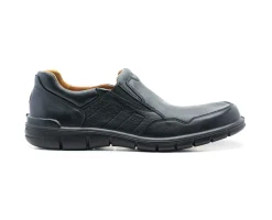 Homem Camport Mocassins^Sapato Walking Preto