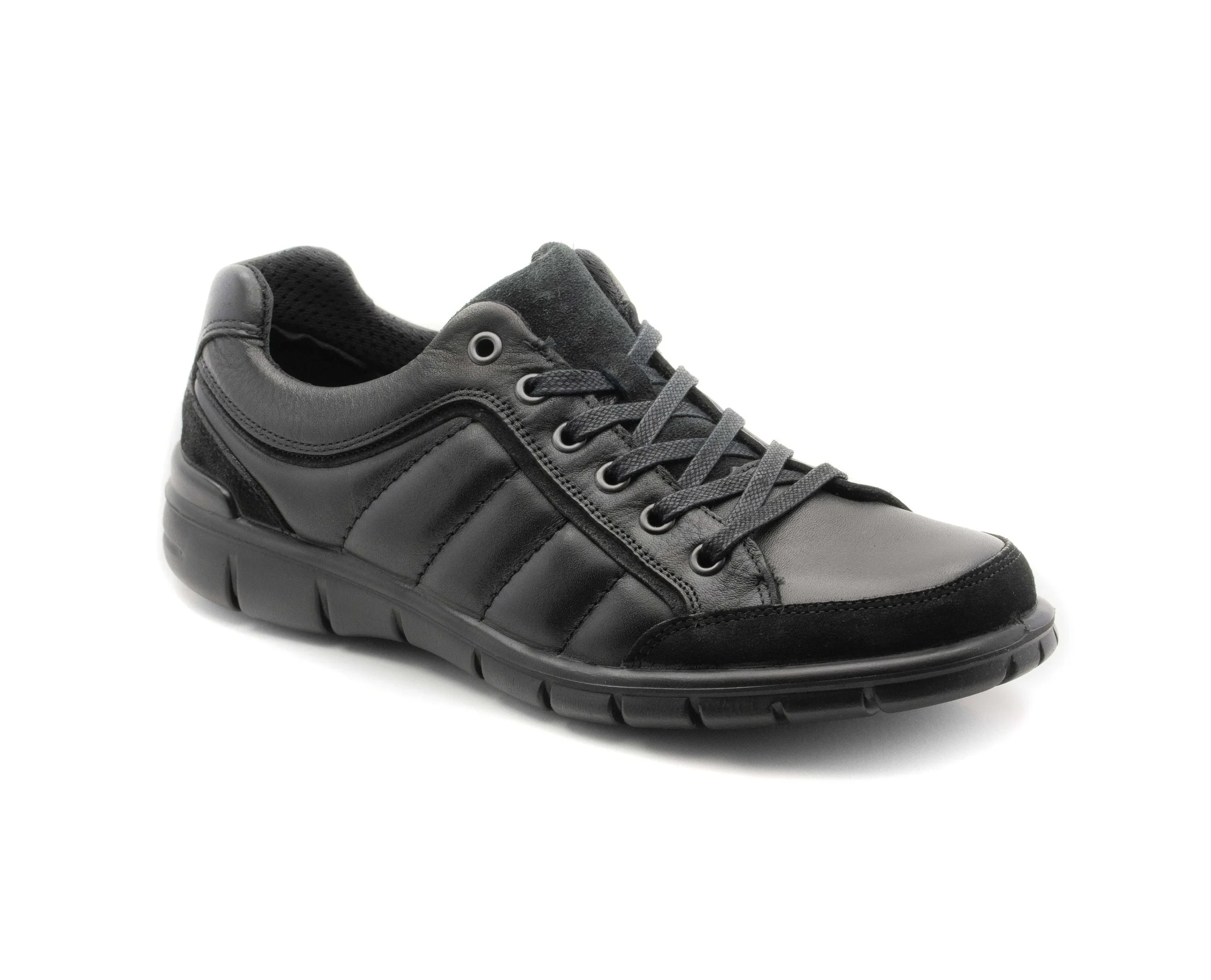 Homem Camport Sapatos^Sapato Walking Preto